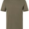 Clothing * | Essential Short Sleeves Super Natural Stone Grey