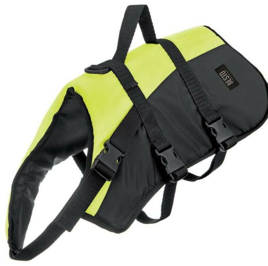 Climbing * | Vest Dog Jacket Deluxe Xl Besto Yellow-Black