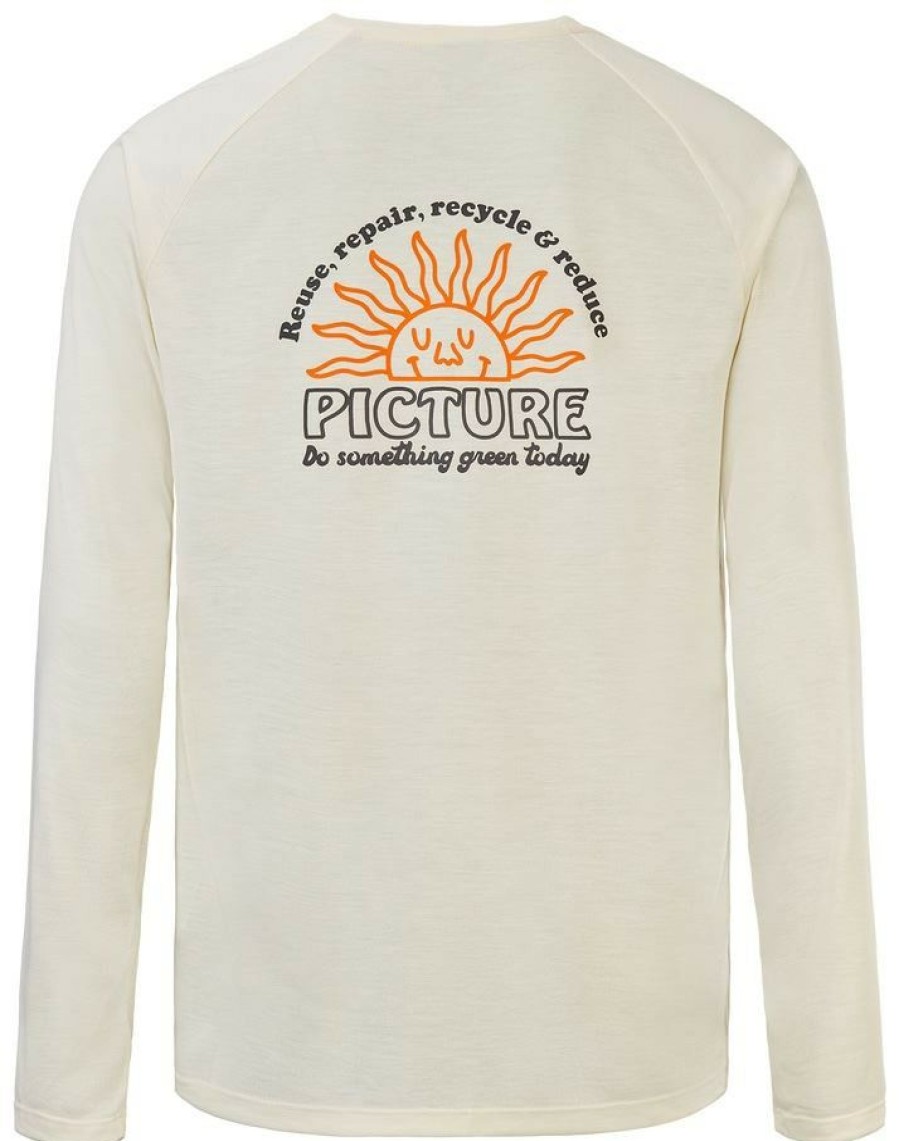 Clothing * | Timont Long Sleeve Surf Tee Picture Smoke White