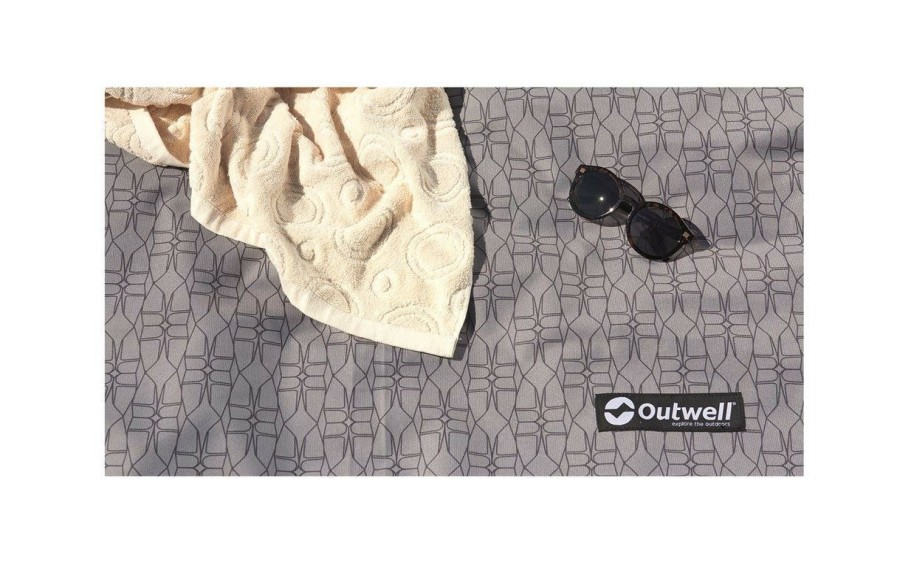 Equipment * | Nevada 5Pe Flat Woven Carpet Outwell Black-Grey