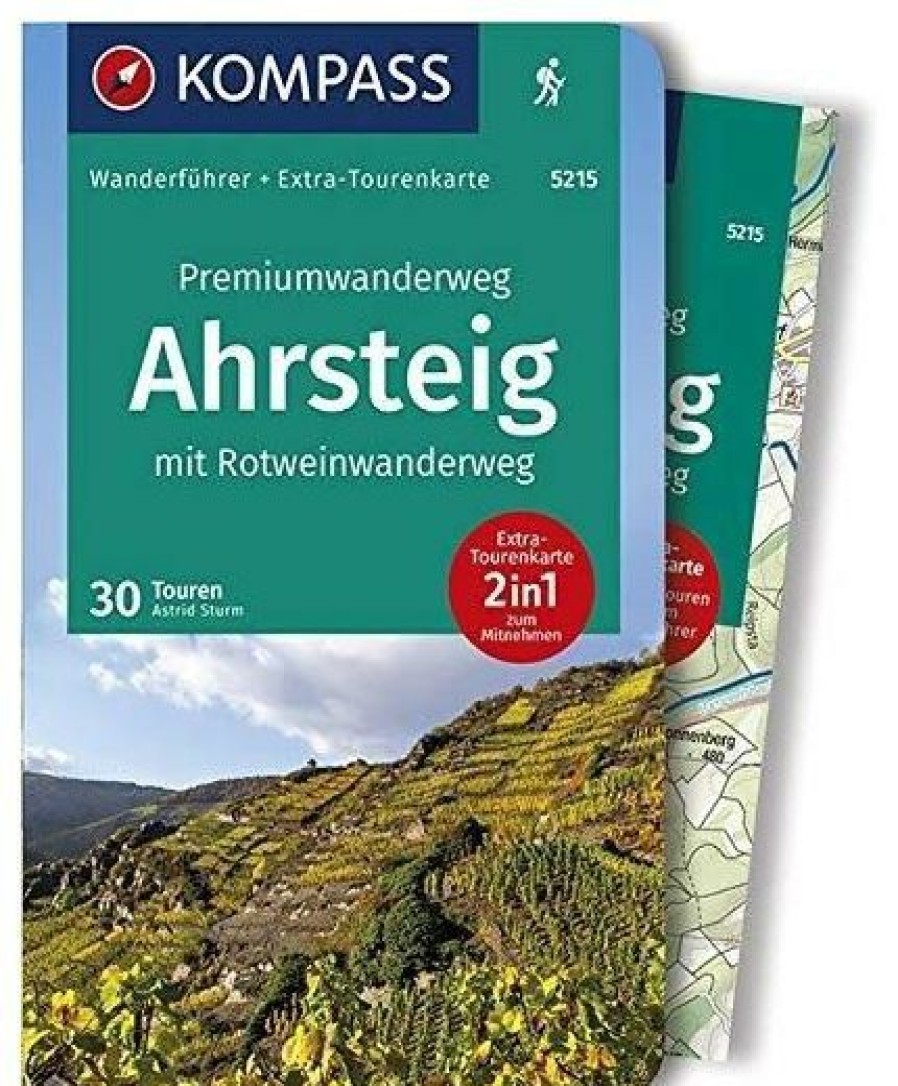 Books * | Walking Guide 5215 Premiumwanderweg Ahrsteig Kompass