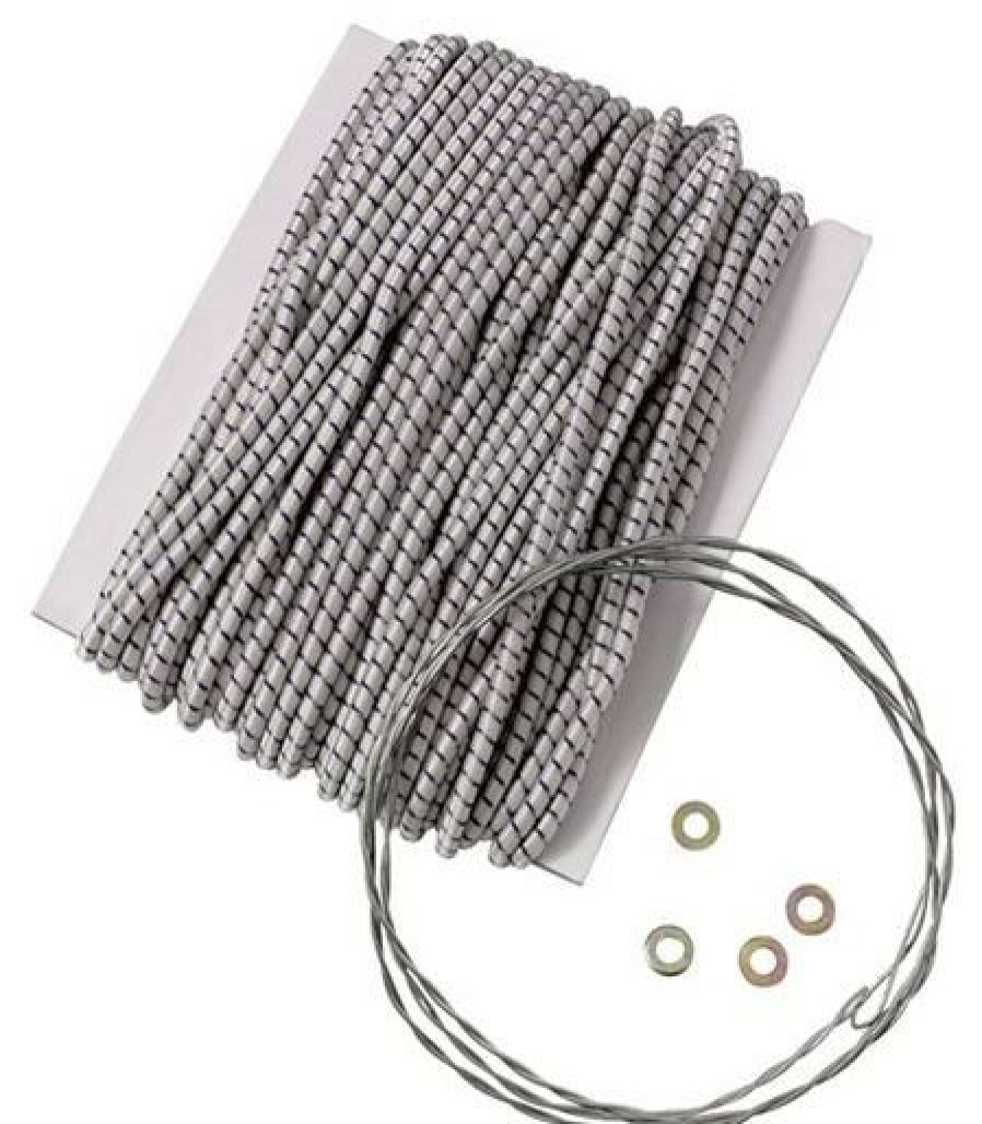 Equipment * | Shock Cord Repair Set Easy Camp White