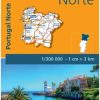 Books * | Road Map Geographical Map 591 Portugal North Michelin