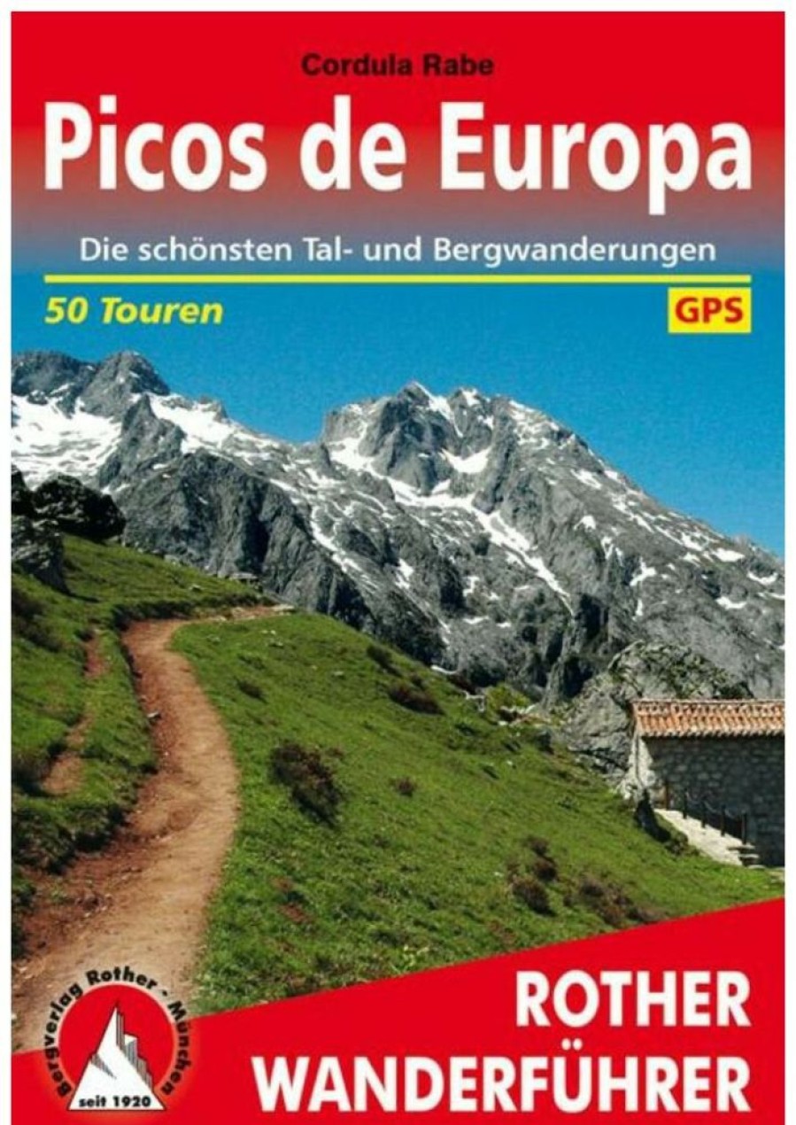 Books * | Picos De Europa Walking Guide 50 Tours Rother