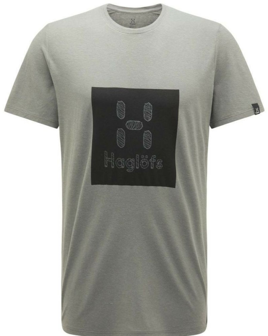 Clothing * | Trad Tee Print Men Haglofs