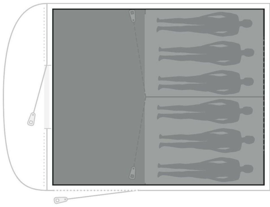 Equipment * | Edendale 600 Footprint Black Easy Camp