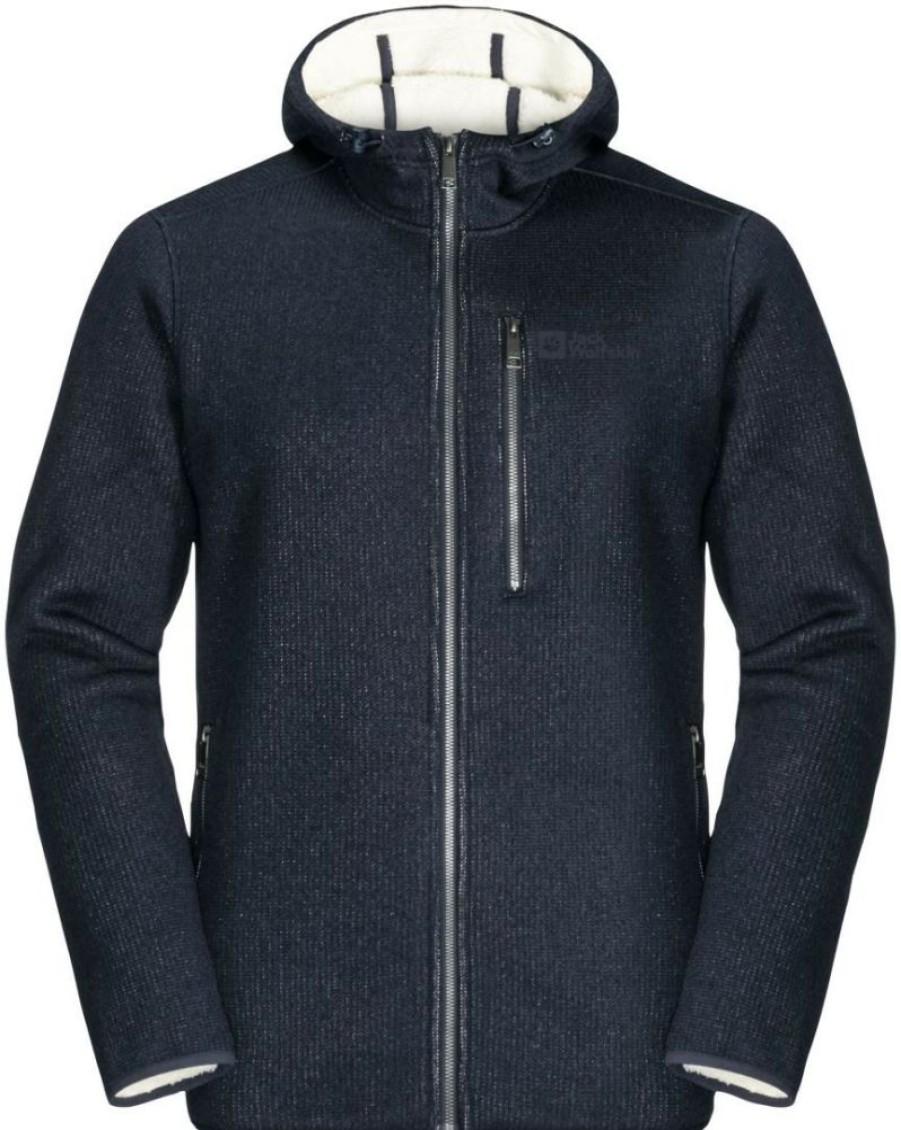 Clothing * | Robson Jacket Jack Wolfskin Night Blue