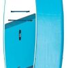 Canoe & Water * | 9'8 Ride Msl Inflatable Sup White-Blue-Dark Blue Red Paddle Co