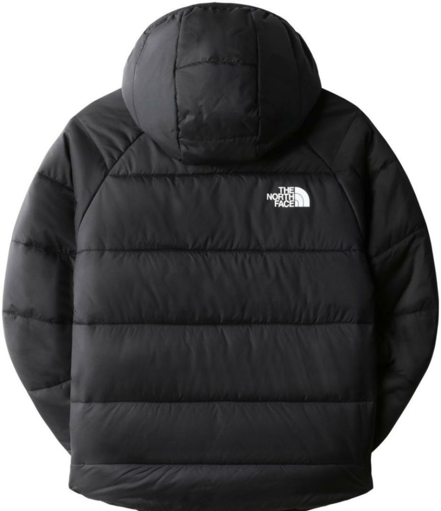 Clothing * | Reversible Perrito Jacket The North Face Tnf Black-Tnf Black Tnf Tossed Around Logo Print