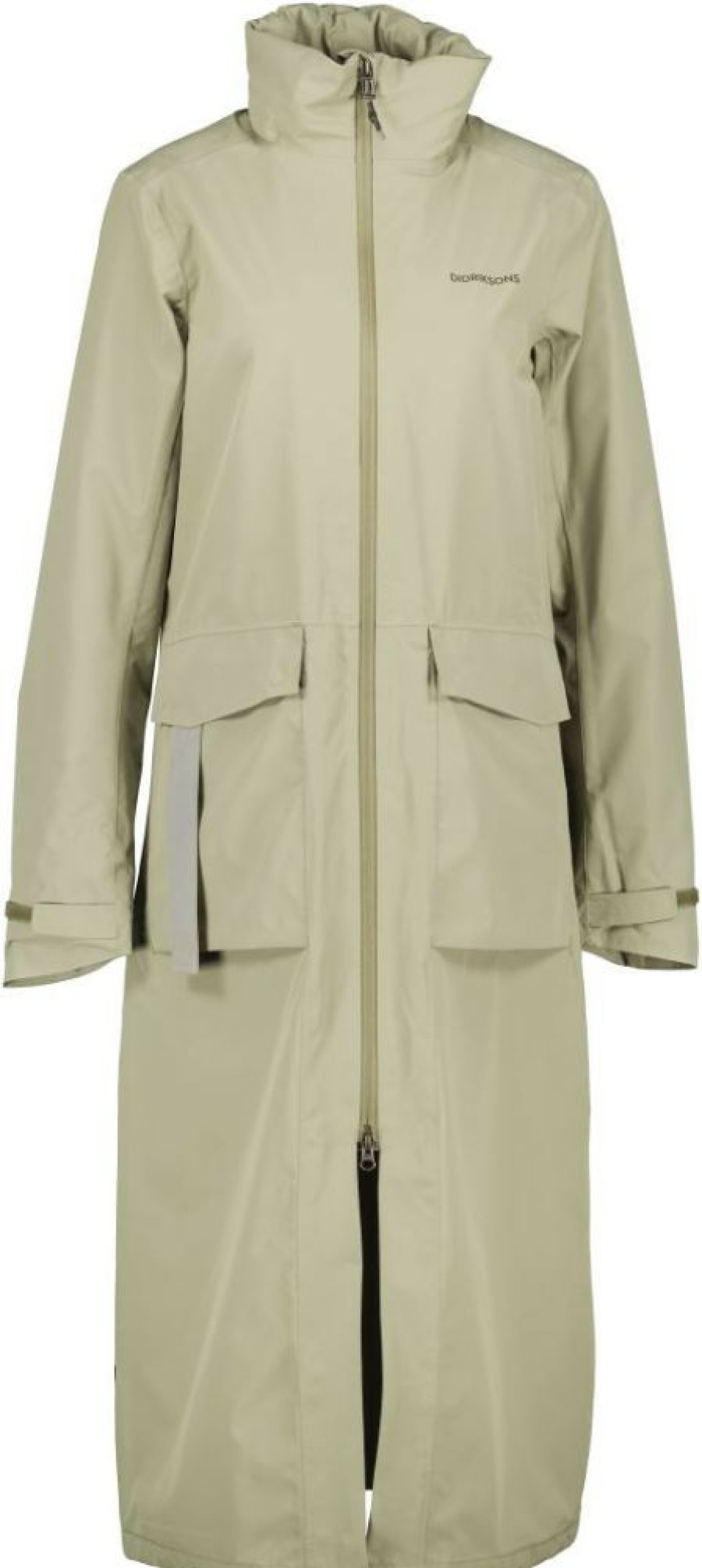 Clothing * | Nadja Parka Long 3 Women'S Didriksons Mistel Green