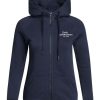 Clothing * | Original Zip Hood Women Peak Performance Blue Shadow