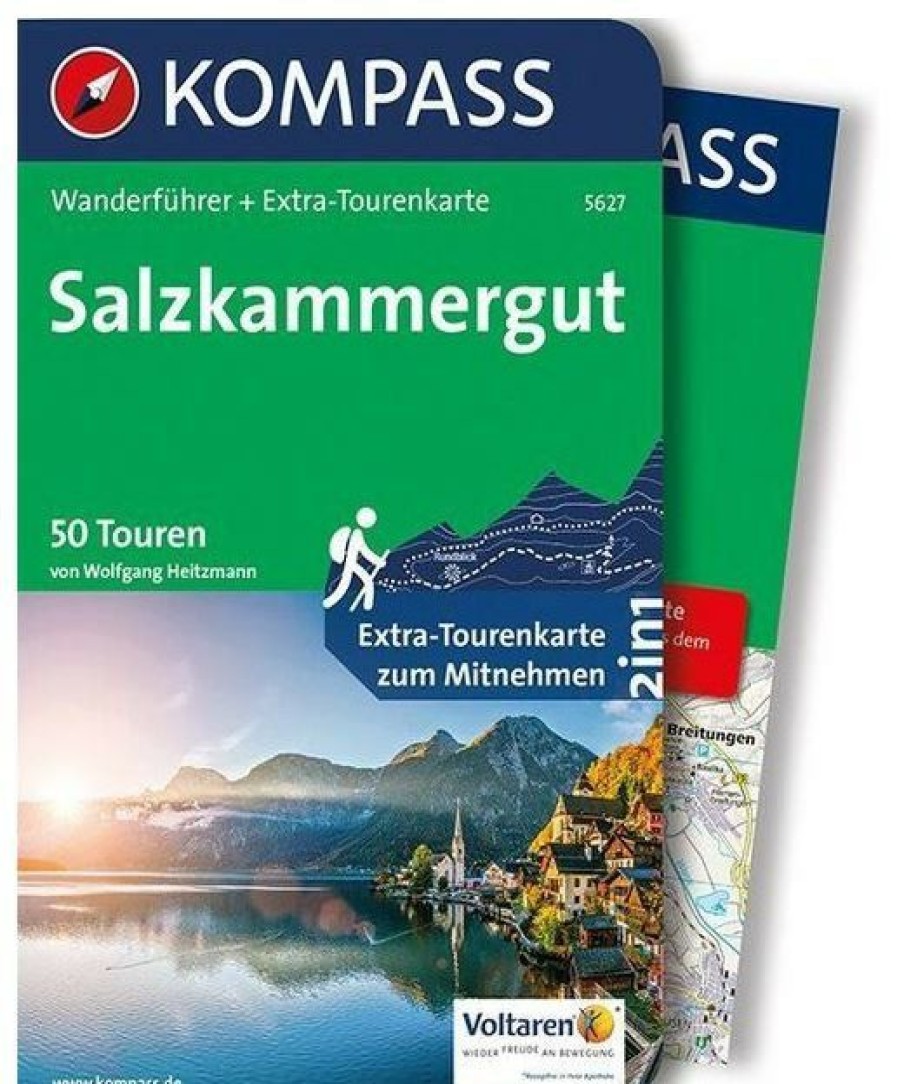 Books * | Walking Guide 5627 Salzkammergut Kompass