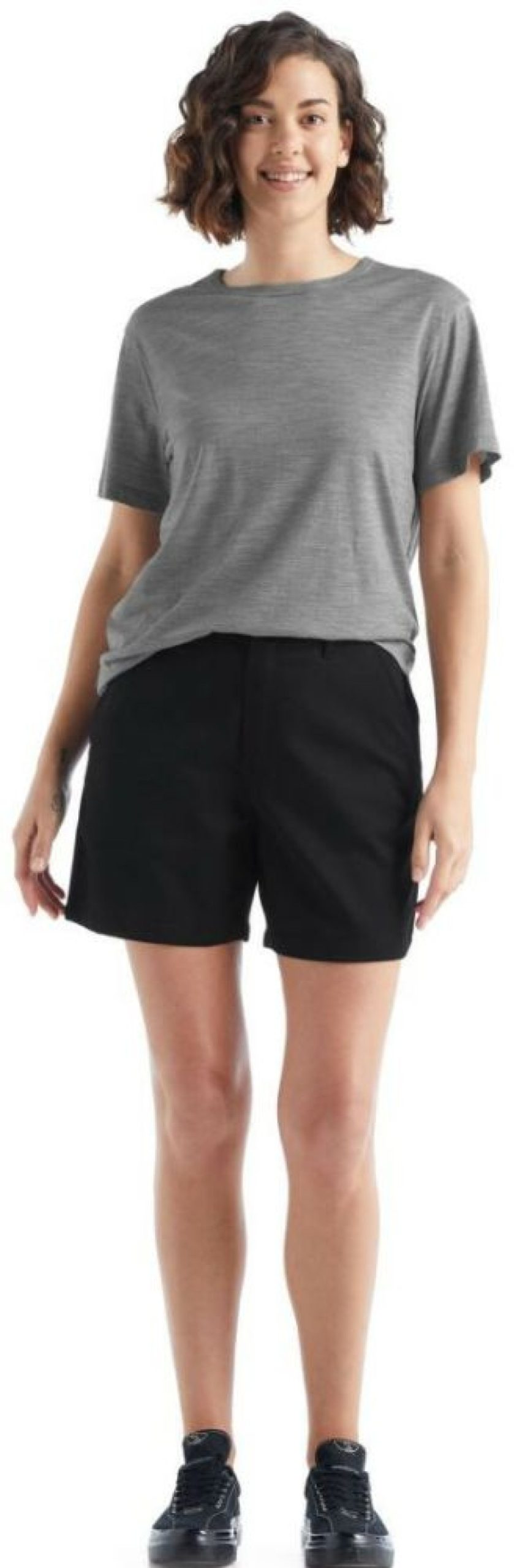 Clothing * | Berlin Shorts Women'S Icebreaker Black