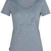 Clothing * | Tech Lite Short Sleeve Scoop Tour Du Mont Blanc Women Icebreaker Gravel