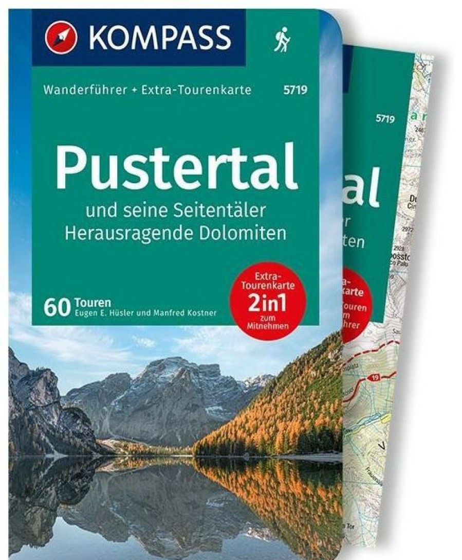 Books * | Walking Guide 5719 Pustertal En Seitentaler Kompass