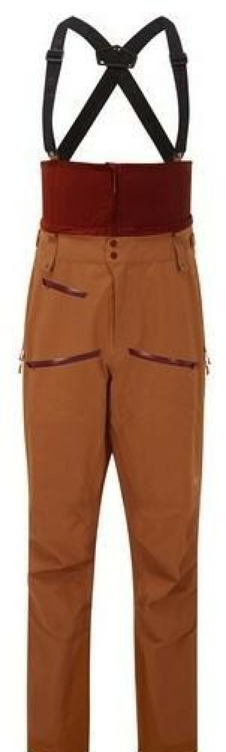 Clothing * | Khroma Gtx Bib Rab Red Earth