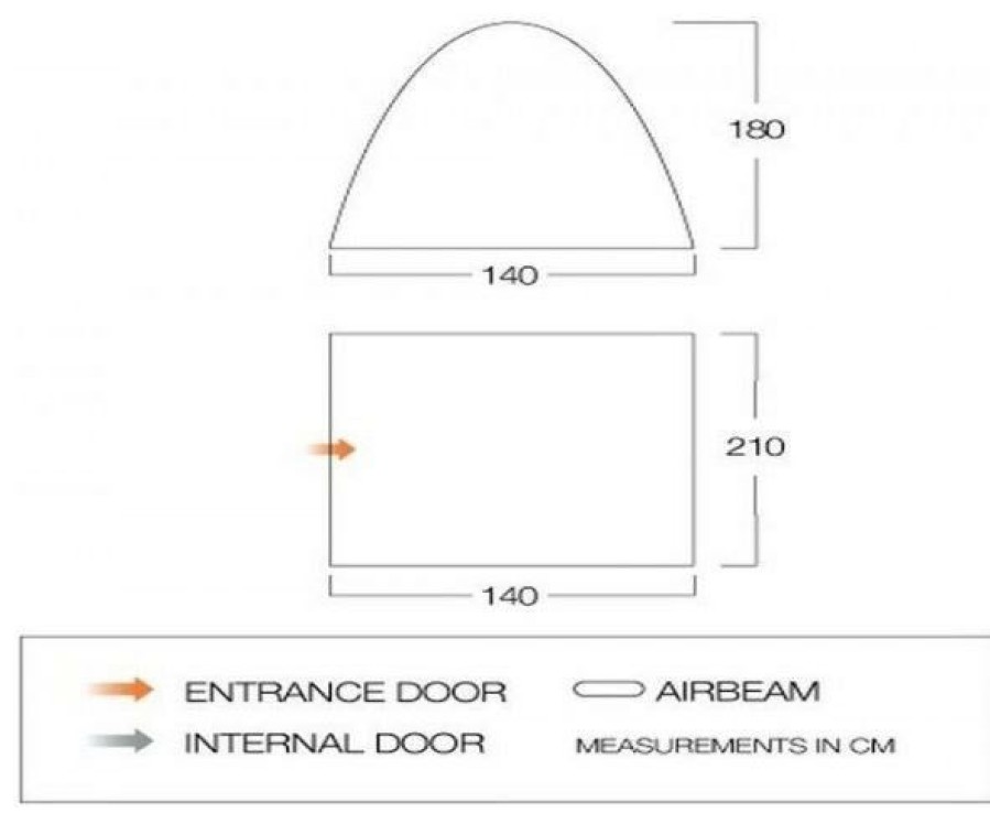 Equipment * | Free-Standing Bedroom Midnight Vango