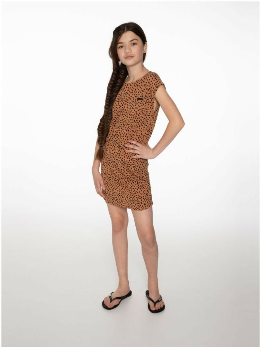 Clothing * | Desree Jr Dress Protest Sandstone