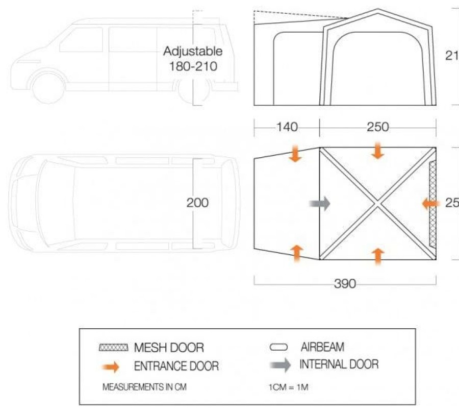 Equipment * | Tailgate Airhub Low Smoke Vango