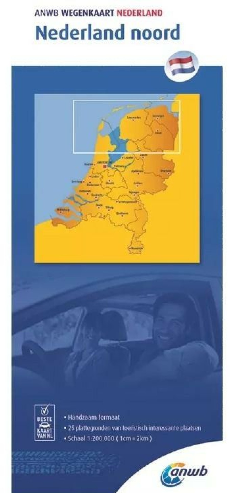 Books * | Road Map The Netherlands North Anwb