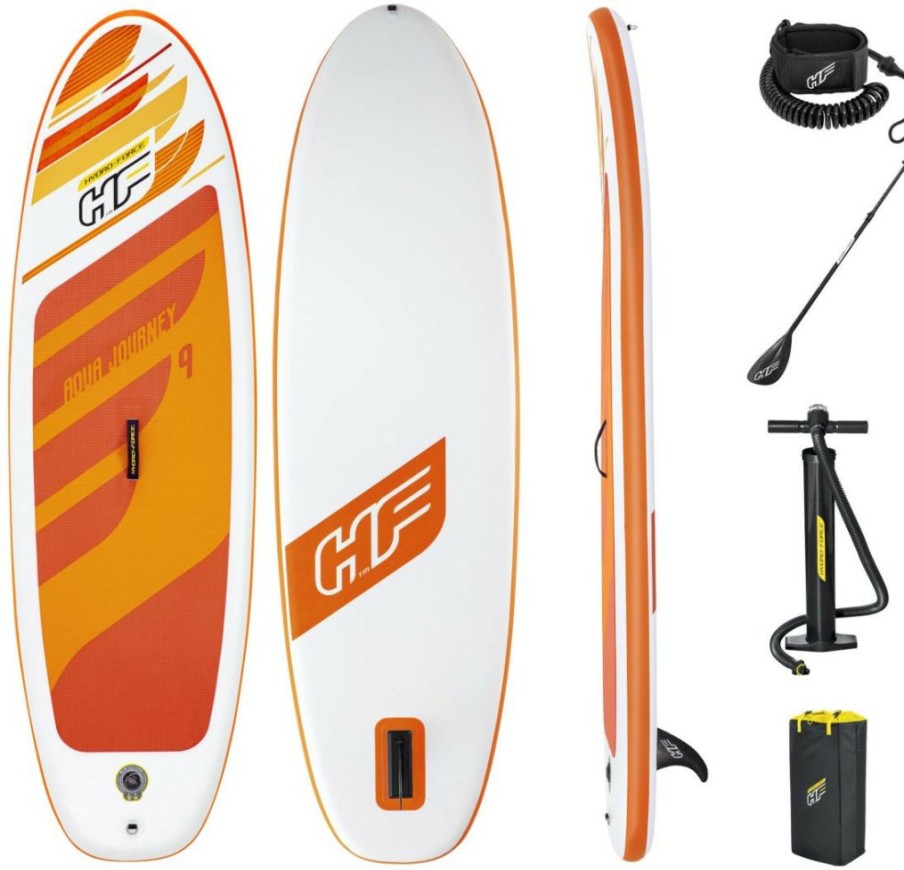 Canoe & Water * | Hydro-Force Aqua Journey 9'0 Set Bestway