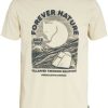 Clothing * | Equipment T-Shirt Fjallraven Chalk White