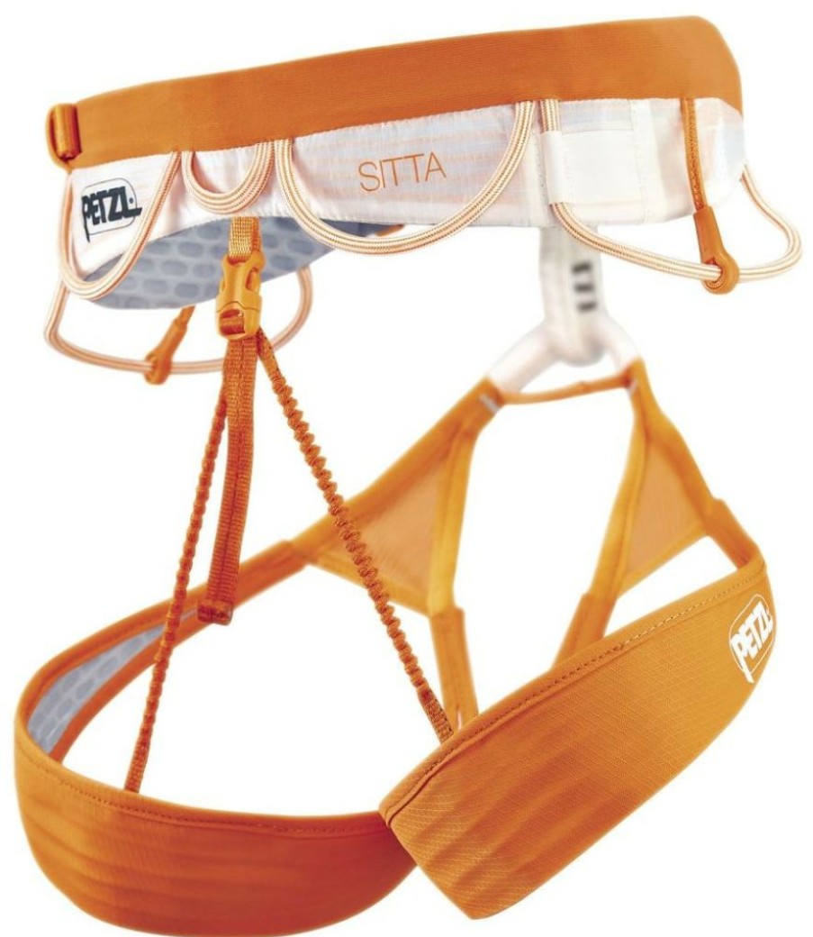 Climbing * | Sitta Harness Petzl Orange